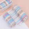 10 roliek Hviezdičková washi páska Dekoratívna lepiaca páska Školské pomôcky na zápisník Zlatá fólia Scrapbooking Kawaii písacie potreby Maskovacia páska