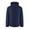 Ice Iceberg Men's Plain Hooded Jacket
