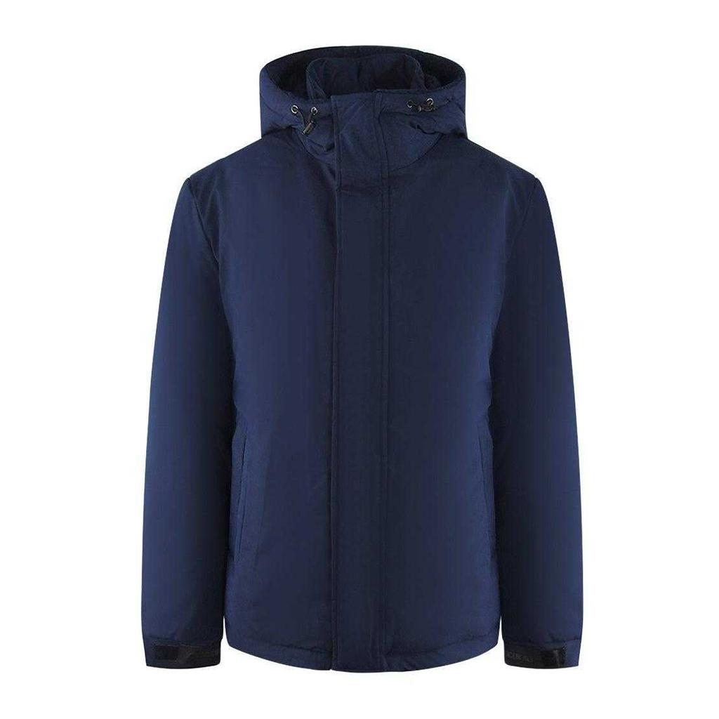 Ice Iceberg Men's Plain Hooded Jacket