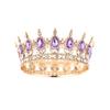 Women's Crown Adults Sparkling Headband Alloy Rhinestones Costume Hairpieces for Weddings Birthdays Proms and Pageants
