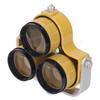 Prisma Triplo 64mm Diâmetro Efetivo 0mm ou -30mm Offset Vidro Ótico 64 Luz Estação Total Prisma de Levantamento