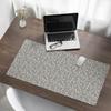 Anti-slip Mouse and Keyboard Mat, Retro Floral Pattern, 100x50 cm
