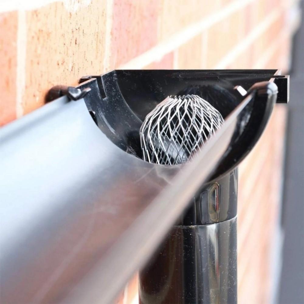 4pcs Mesh Anti-Blocking Filter Expand Aluminum Floor Drain Filter Gutter Filter  Drain Pipe Cover