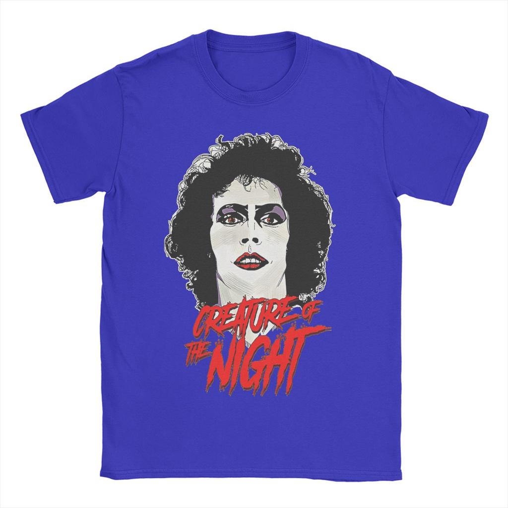 Men T-Shirt The Rocky Horror Show     Leisure Pure Cotton Tee Shirt Short Sleeve Funny T Shirt Round Collar Clothing 6XL