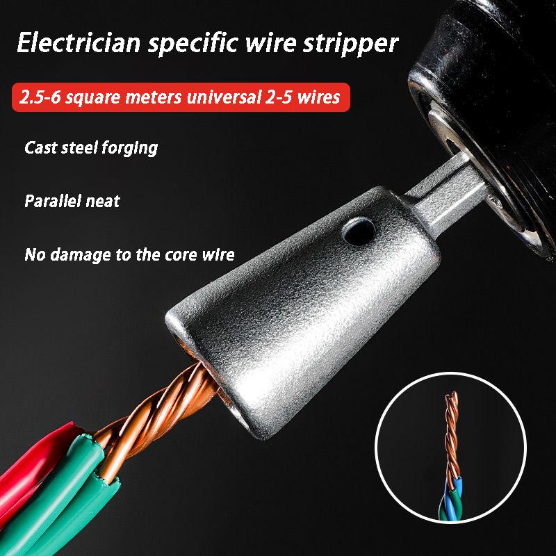 Automatic Wire Equalizer Electricians Hexagon Wires Wrapper Threading Tool Accessories Electric Drill Special Wire Equalizer