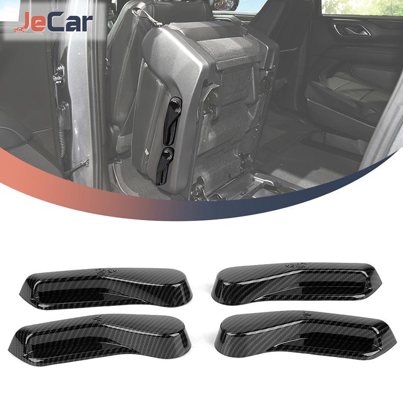 

Углеродное волокно автомобиля, регулировка спинки заднего сиденья, декоративные наклейки для Chevy Suburban UP/Tahoe UP/GMC/YUKON