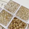 Sparkling Galaxy Gold Retro Heart & Star Beaded Acrylic Bracelet/Necklace Kit