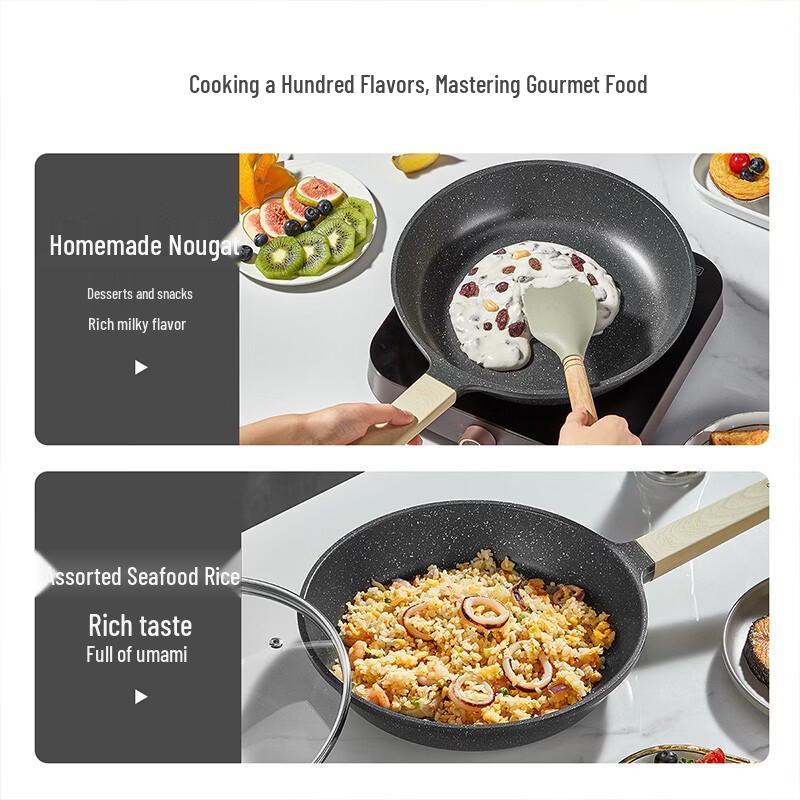 COOKER KING Maifan Stone Non-Stick Frying Pan