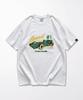 Osillos C96 Racing Car Oversized Short Sleeve T-Shirt_White