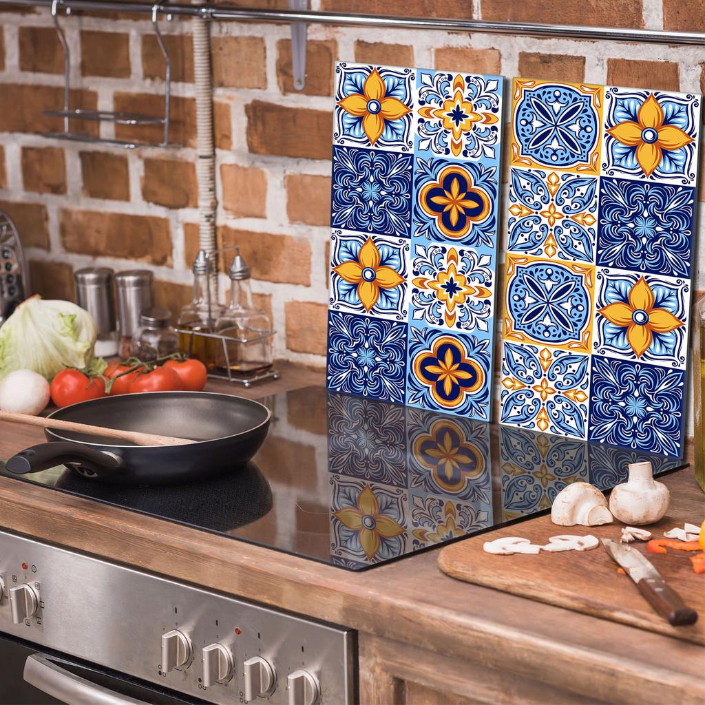 Glass Cooker Splashback 2x30x52 Mosaic