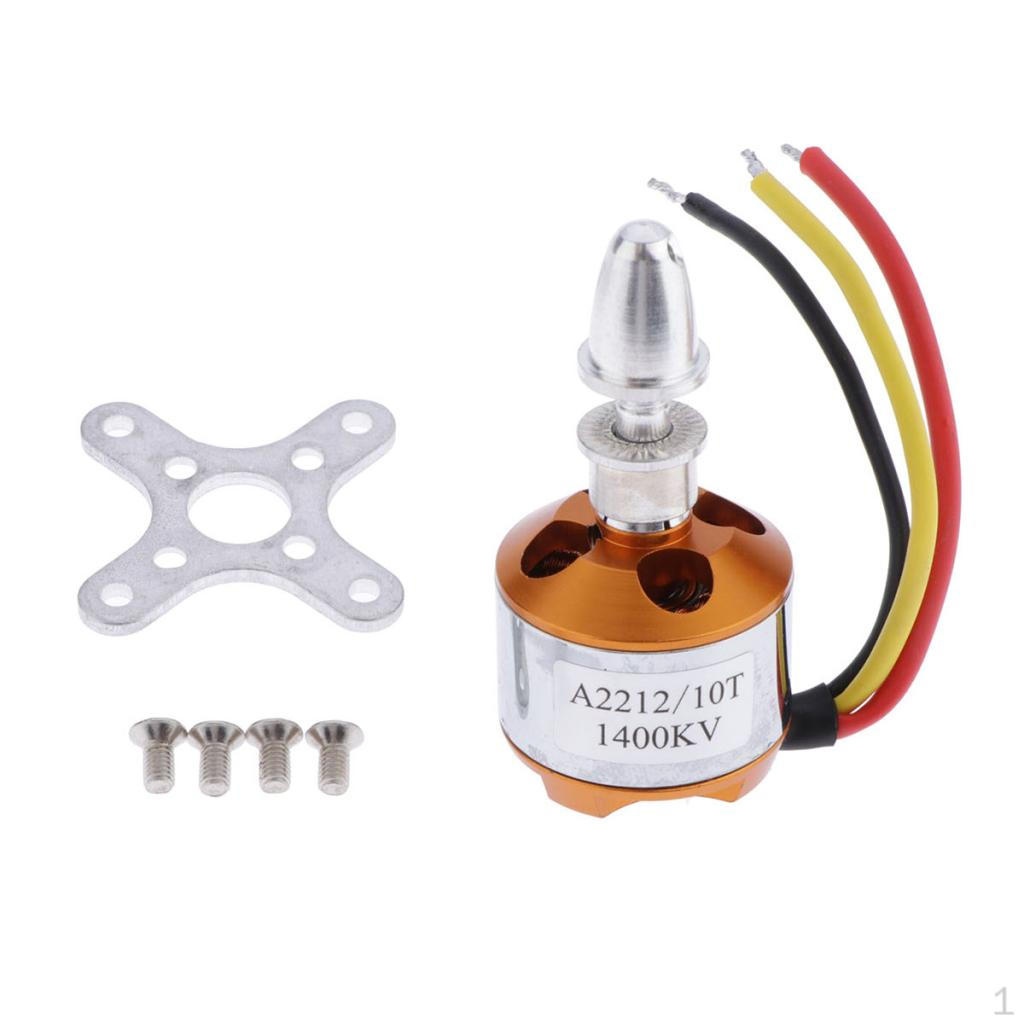 

A2212 1400KV Brushless Outrunner Motor for RC Helicopter Hobby Models
