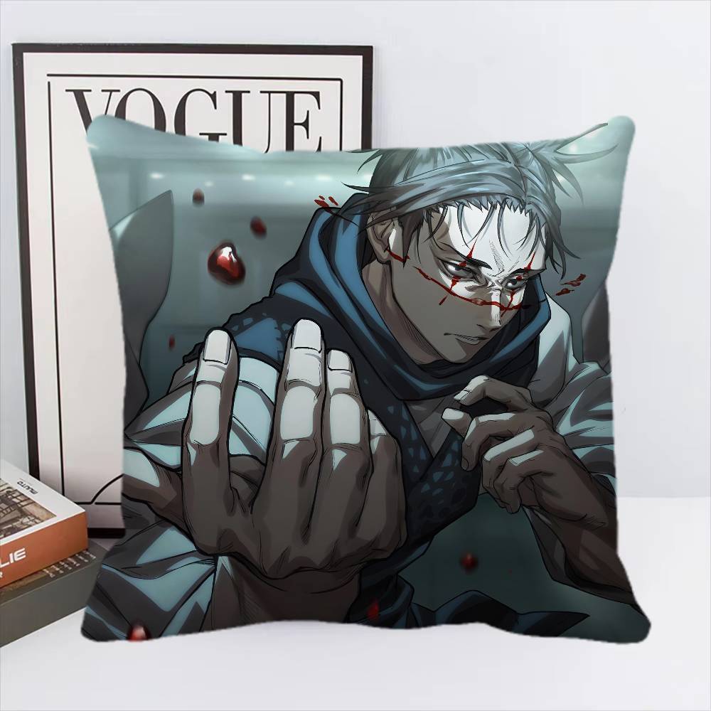 Anime Jujutsu Kaisen Choso Pillow Case Square Pillow Bedroom Sofa Leisure Comfort Cushion Car Living Room Home Decoration