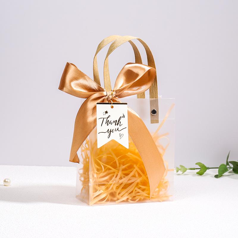 High-End Transparent Gift Tote for Valentine's, Weddings, Birthdays & Parties