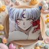 Anime Cool lInuyasha Sesshomaru Pillow Case Pattern Printed Pillowcase for Living Room Sofa Cushion Cover  Bedroom Decor