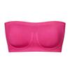 Zeriluna Strapless Non-slip Bandeau Bra Highly Elastic and Comfortable Off-shoulder Clothing Available In Multiple Colors