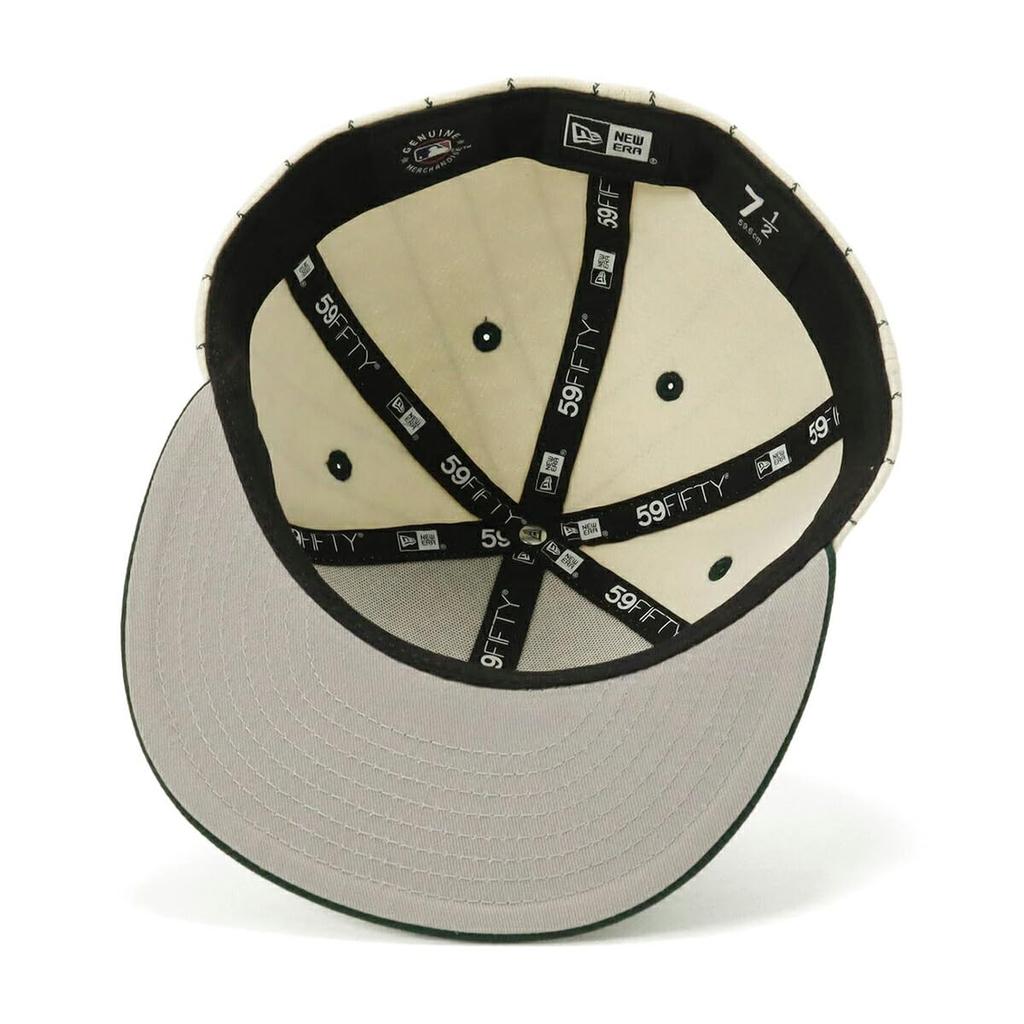 [New Era] Czapka 59FIFTY Oatmeal BOS Oatmeal 7 14 5950 BOSRED OATMEAL HEATHER DGRN