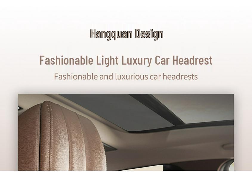Neck Protection & Lumbar Support Pillow for Trumpchi M8/E8, GS3/GS4/GS8, Bao Ying M6/E6/E9