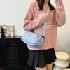 Simple and Large Capacity Crossbody Bag Casual Water-repellent Shopping Bag Fashionable Nylon Cloth Bag Casual Women's Shoulder Backpack