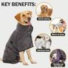 Quick Absorption Microfiber Pet Grooming Products Pet Drying Towels Bathrobes Hooded Dogs Yukata Dogs