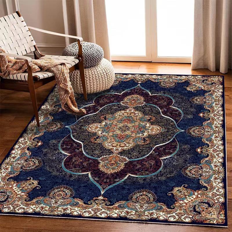 Tapis Persan Maison Vintage Bohème Tapis de Salon Tapis de Bureau