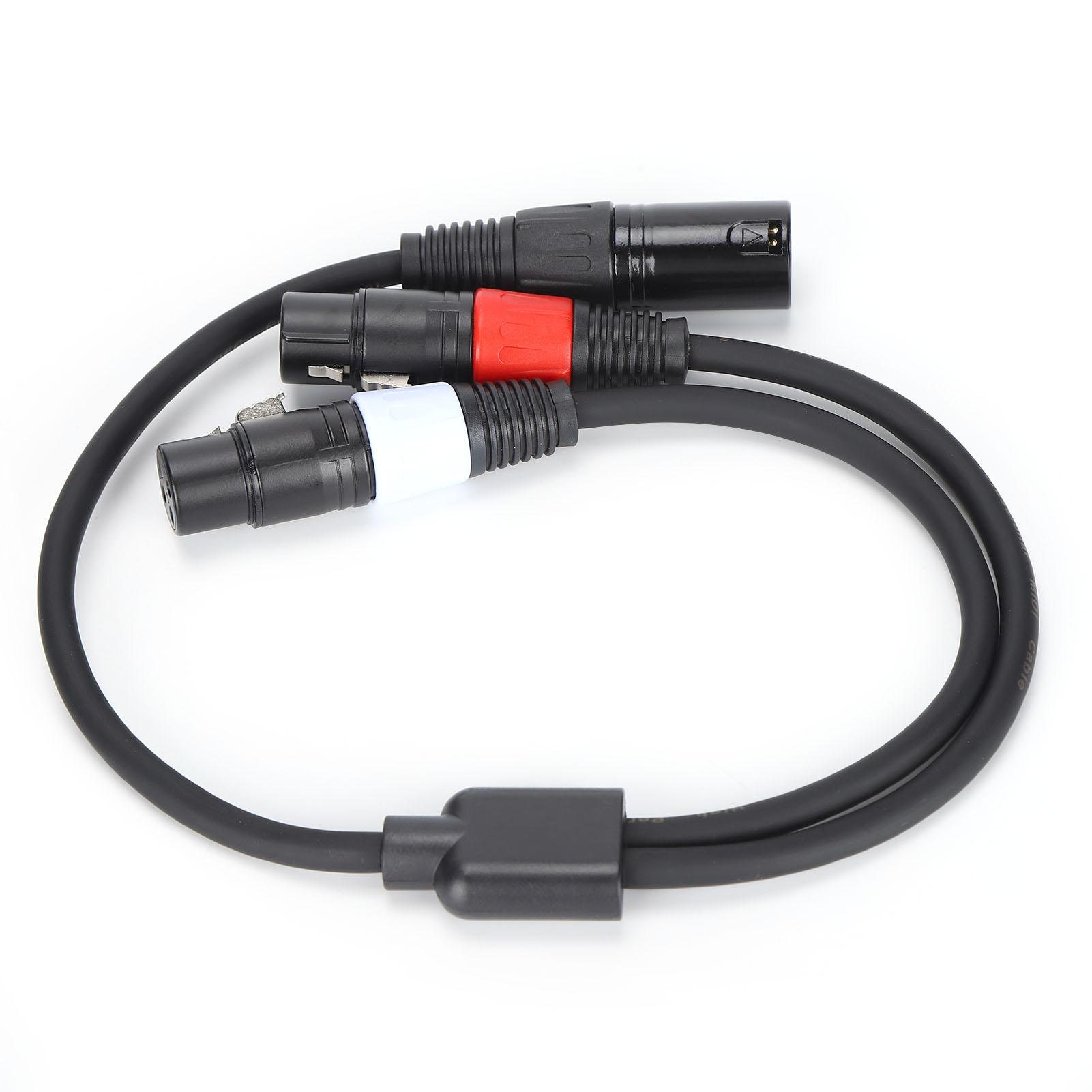 

JORIND 5-контактный XLR-штекер на двойной 3-контактный XLR-гнездовой кабель 1,6 фута YSplitter o Cable