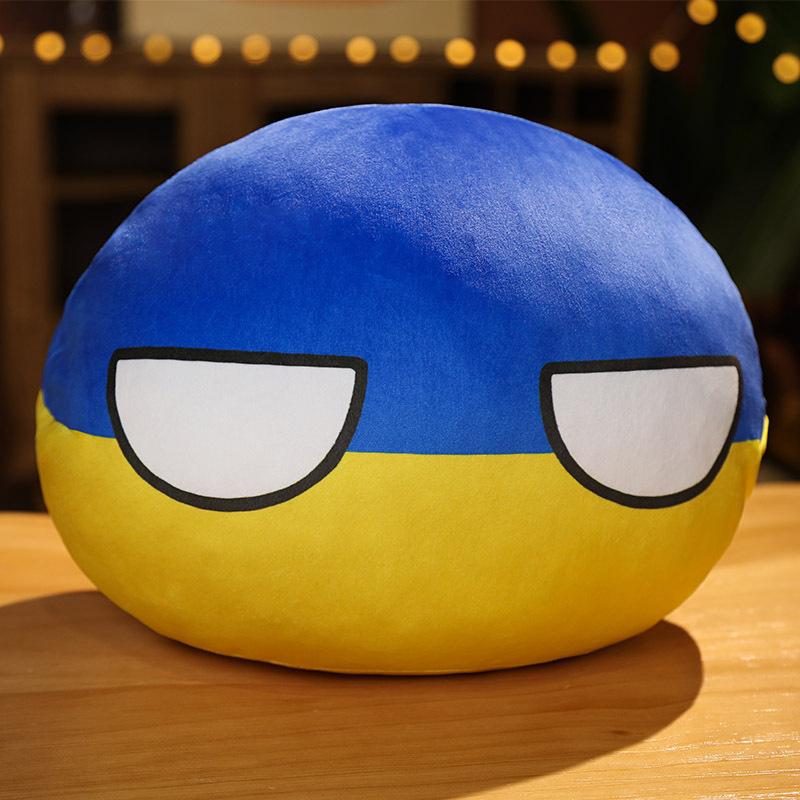 Polish ball Soviet dumpling throw pillow doll hand cover animation peripheral two-dimensional yuan can be