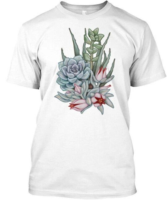 

Midnight Succulents T shirt Made in the USA Size S to 5XL S