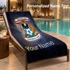 Custom Text Coventry City FC Print Beach Towel Large Towel For Home Bathroom Beach
