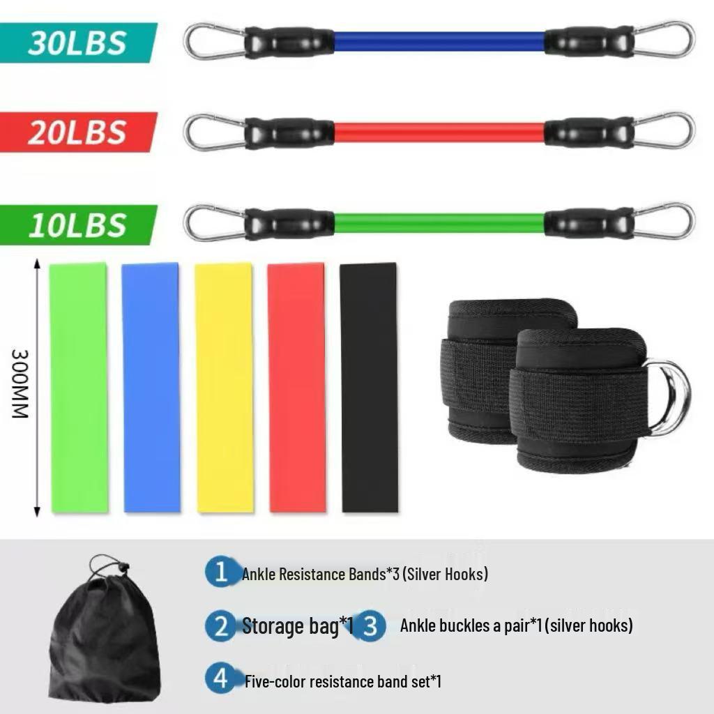 Yoga & Glute Resistance Band for Home Exercise Training
