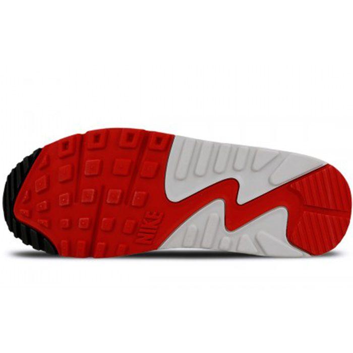 Nike Air Max 90/1 Weiß University Red Damen AQ1273-100