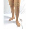 Plus Size Black Lace Silicone Non-Slip Thigh High Stockings for Women