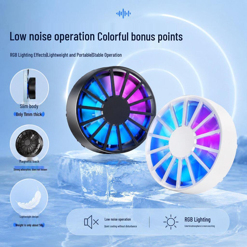 Magnetic Game Cooling Clip: Water-Cooled Heatsink for iPhone