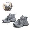 Saugfoliensohle High-Top Dad-Schuhe Damen Frühling Plateau-Sportschuhe Freizeit-Damenschuhe Dad-Schuhe Trendige Marke Fortgeschrittener Sinn
