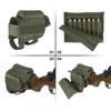 Outdoor Hunting Shotgun Bullets Holder Tactical Shooting 98K Rifle Gun Ammo Pouch Bag Tactical Cheek Rest Bullets Buttstock Pack
