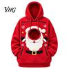 Festive Pet Carrier Clothing Unisex Pouch Christmas Hoodie, Cute Dog Cat Hooded Sweatshirt with Animal Carrying Hoodie Graphic, Cozy Fleece