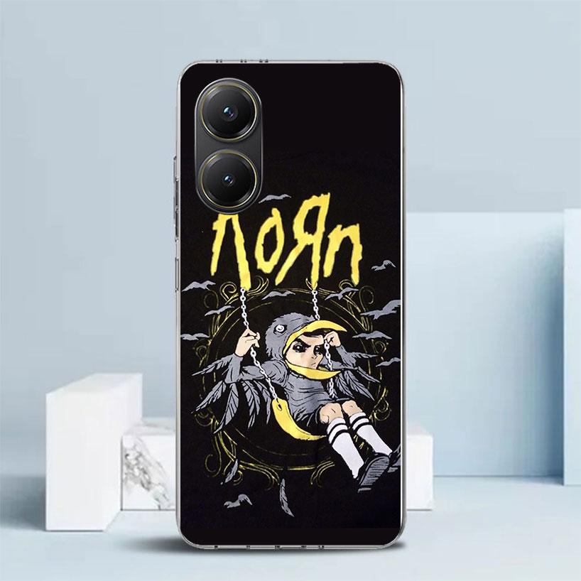 K-Korn Rock Band Soft Cover for Xiaomi Poco F7 Ultra X7 X6 X5 Pro M7 Phone Case Redmi 15 15C 13 13C 12 12C 10 10C Print Shell Po
