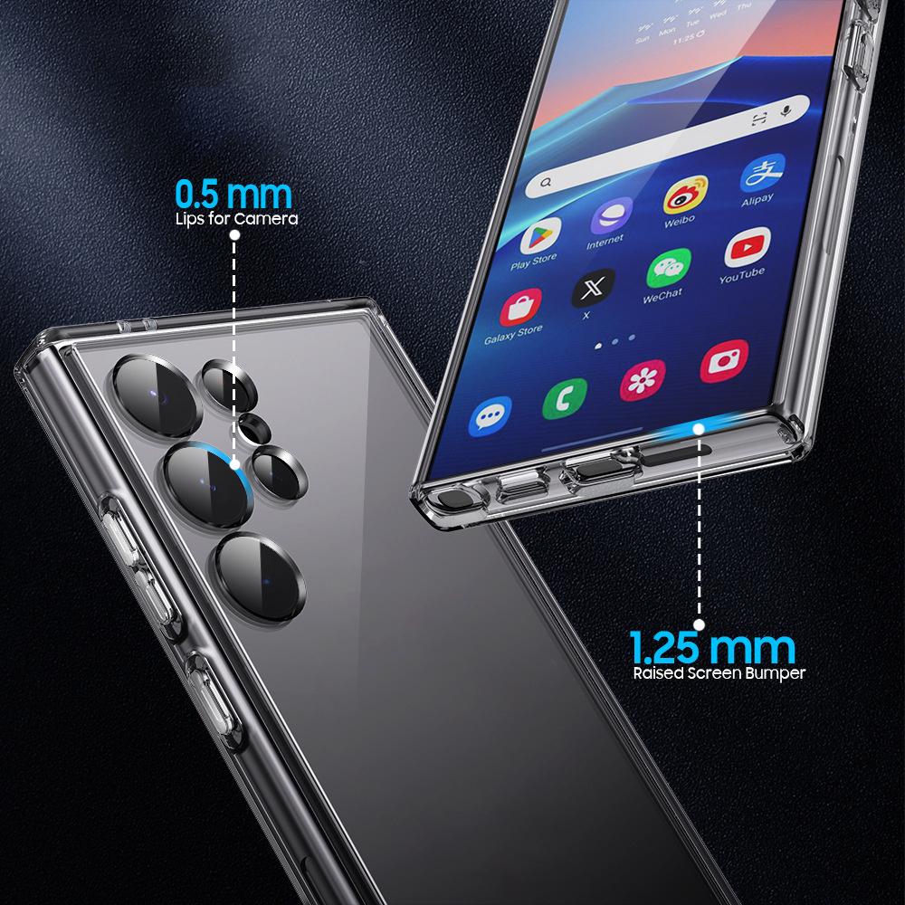 Simple Transparent Delicate TPU Soft Phone Case For Samsung Galaxy S26 Ultra S26 Plus S26 Non-slip Thin Cover Shell