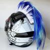 Universal Motorcycle Helmet Decorations Lightweight Cockscomb Wigs Unique Mohawk Helmet Wig