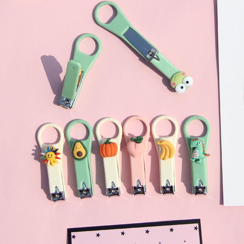 Nail Scissor Cartoon Cute Nail Clippers Cutter Colorful Kid Nail Scissor Clippers Pedicure Toe Nail Trimmer Beauty Manicure Tool