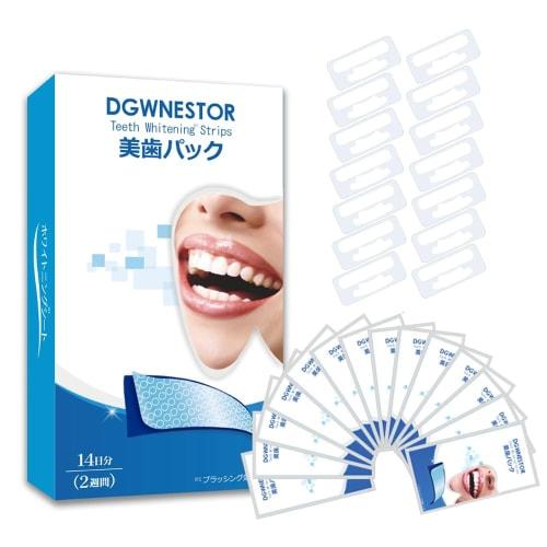

DGWNESTOR Whitening Sheets, 14-Day Supply, Removes Yellowing from Teeth, Easy to Brush, 14 Sheets, 2 Weeks