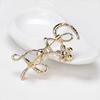Faux Pearl Love Letter Brooch Decorative Brooch Pins New Lapel Pin  Coats Jackets Hats