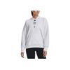 Under Armour Summit Logo Pullover Hoodie Women Hoodies White 1374466-100