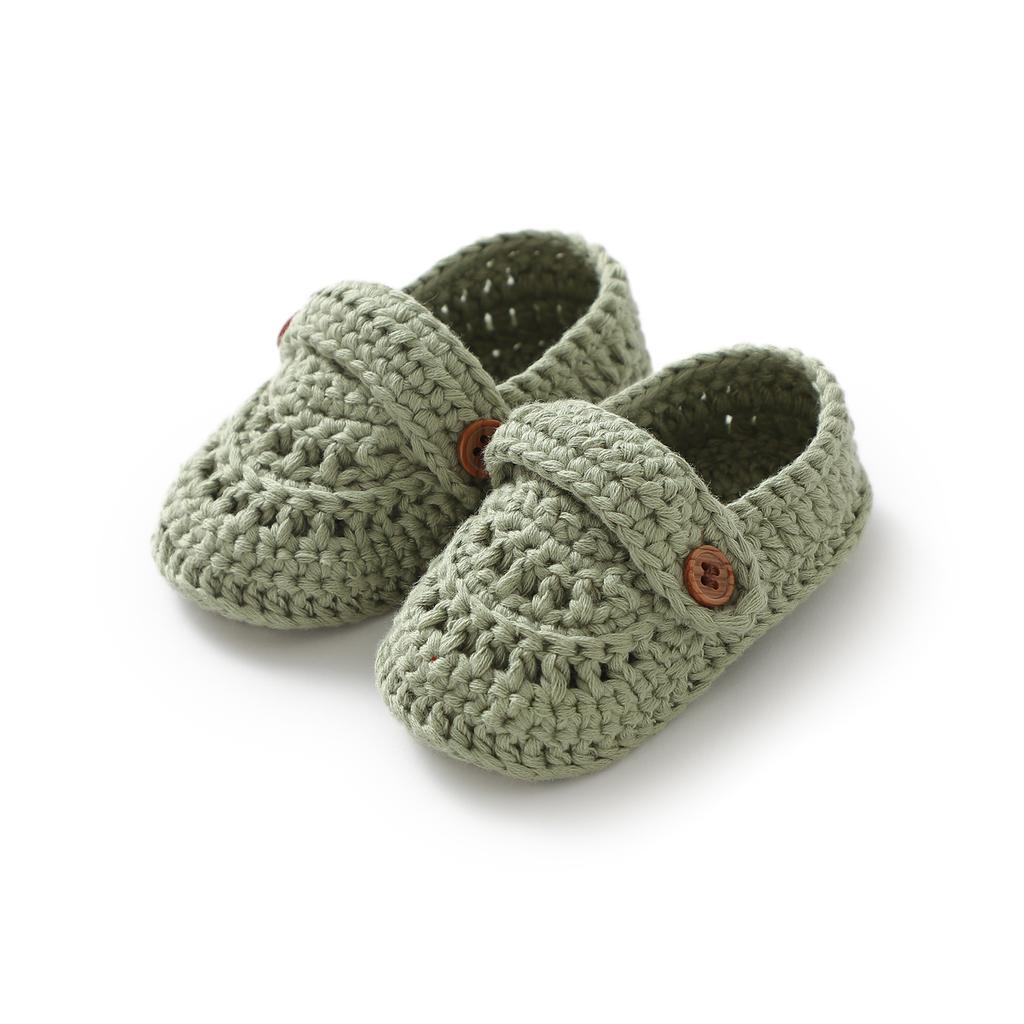 Baby Shoes Cotton Knit Newborn Girls Boy Footwear 0-18M Fashion Solid Shallow Infant Children Clothing Accessories Bedding Boots
