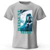 Summer Hatsune Miku Printed Pure Cotton T-shirt Men Fashion Casual Comfortable Plus-size Short Sleeves Top