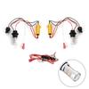 Partools T20 7440 Turn Signal Position Kit, 12 V, White, Amber, 2-Color Luminous, 42