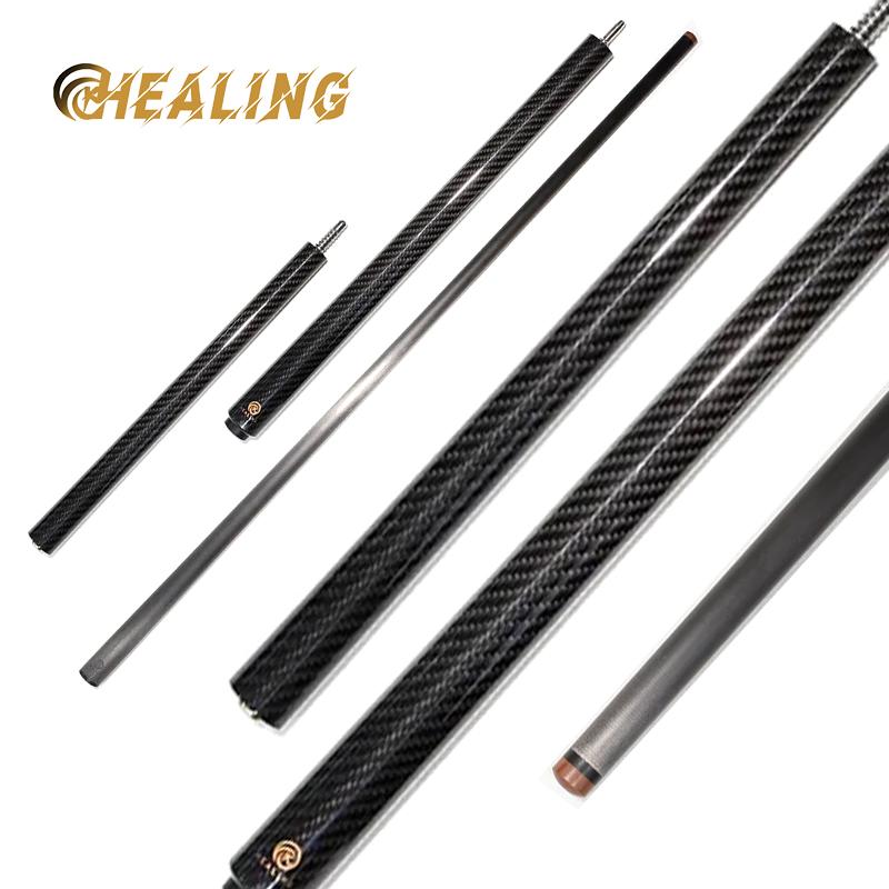 3-компонентный кий для бильярда 3K Carbon Fiber, Break-Jump, наконечник Bakelite 12,9 мм, длина 58 дюймов/147 см, вес 20 унций, для игры в 3-бортный пул Light3K