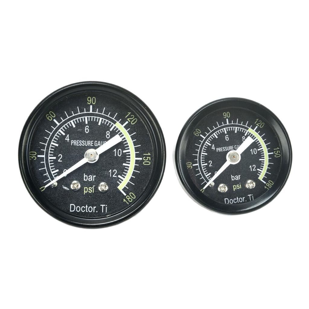 Heavy Duty Industrial Pressure Gauge with Overload Protective Suitable for Air Compressor Accessories and Pneumatic Tool