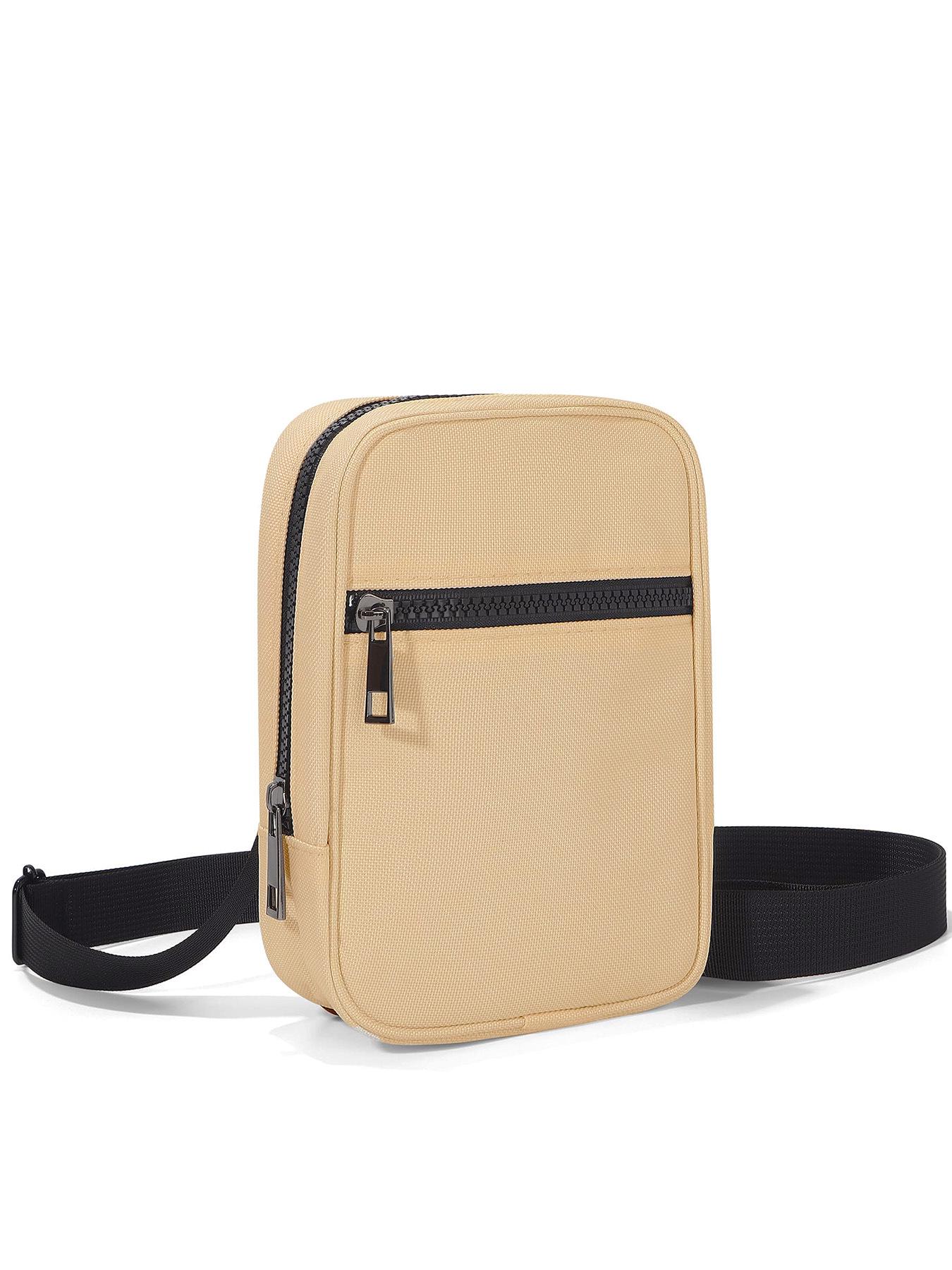 

Сумка-мессенджер Crossbody унисекс, однотонная, симпатичная и многофункциональная, нагрудный рюкзак хаки
