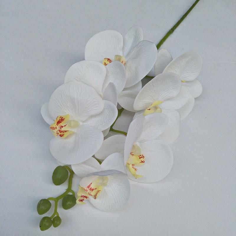 Phalaenopsis Artificial Orchid 3d Realistic Multi Stem For Home Wedding Decor