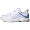 Ligra 7 Indoor Non-Slip Durable Lightweight Low-Top Training Shoes Women Sneakers White Blue Silver HQ3517